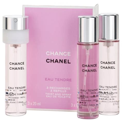 chanel chance eau tendre jasmin|chanel chance eau tendre refill.